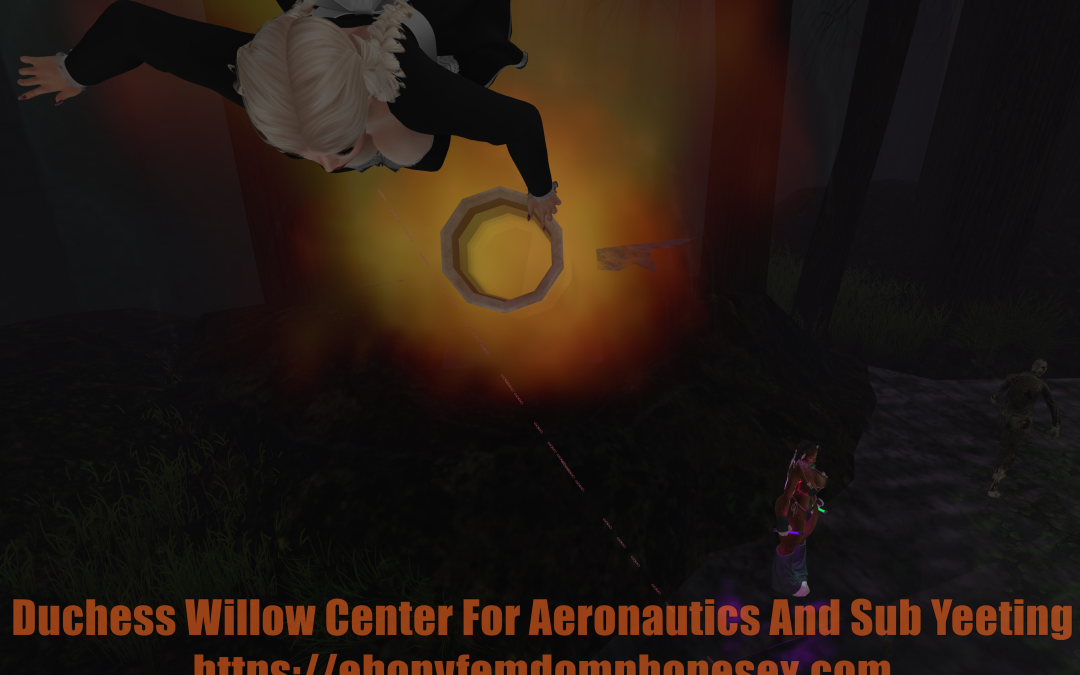 Duchess Willow’s Ebony Femdom School Of Aeronautics And Sub Yeeting